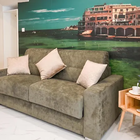 Appartement Walk To Balluta & Spinola - Modern 2bdr - Happy San Ġiljan