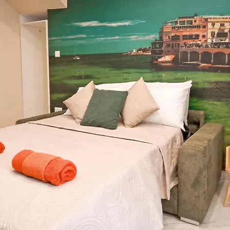 Walk To Balluta & Spinola - Modern 2bdr - Happy San Ġiljan